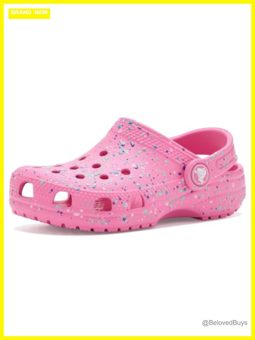 Unisex Child Classic Graphic Clog - Lightweight Breathable Paint Splatter